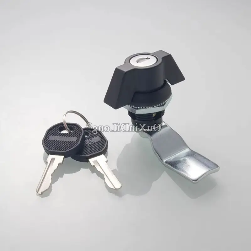 New 10PCS Zinc Alloy Industrial Equipment Cam Locks Distribution Box Lock Switch Electric Cabinet Door Locks Turn Tongue Locks