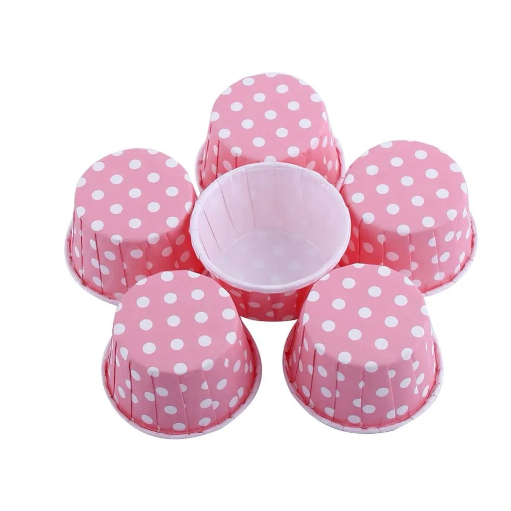 

100 Pcs Baking Muffin Cupcake Cases Cupcake Paper Grease-proof Paper Cup Cake Liners Cake Mold Decorating Kitchen Baking Tools