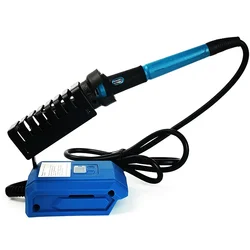 60W Wireless Electric Soldering Iron for Makita DeWalt 20V battery Welding Tool with Stand 936 Tip 500 ℃ Fast Heating