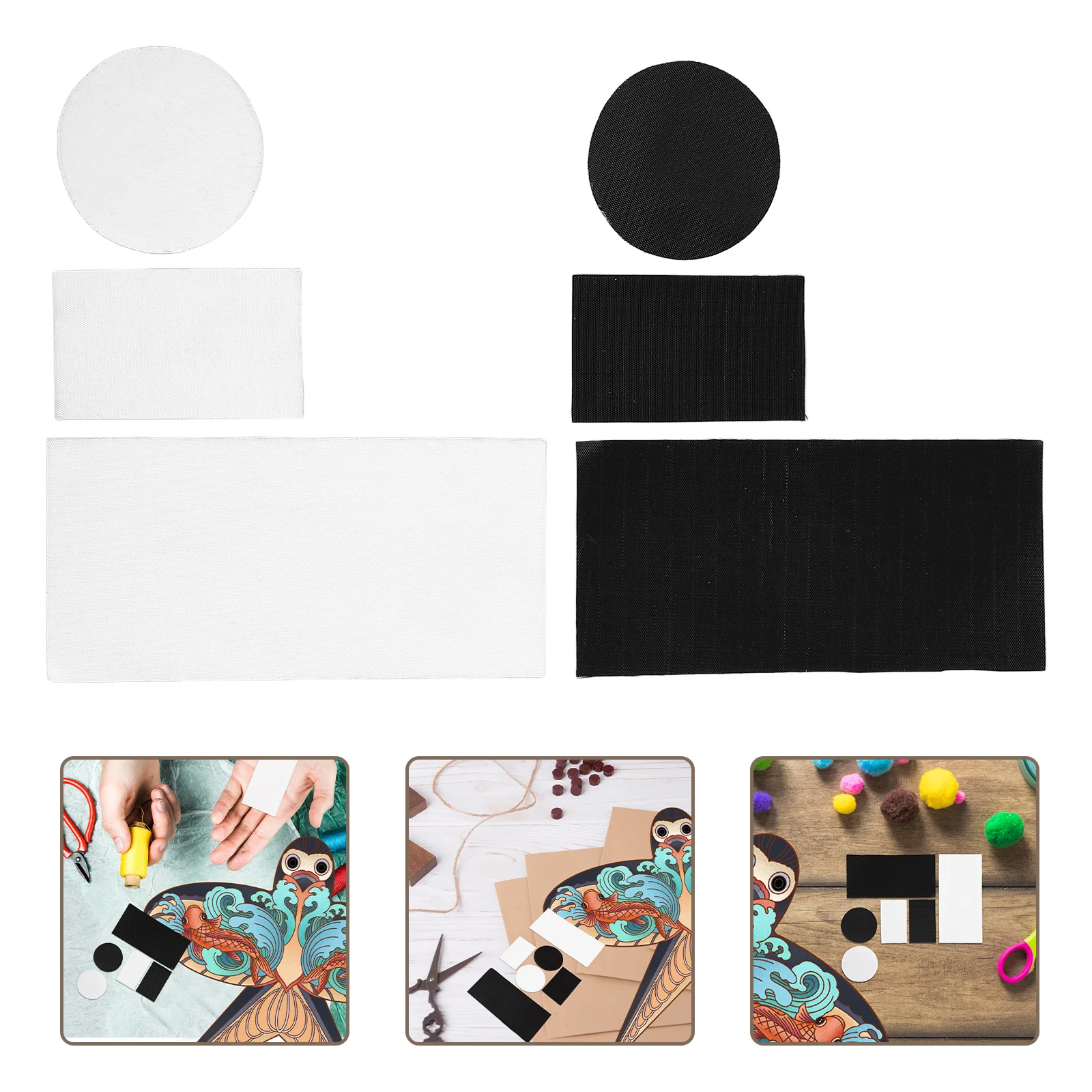 2 sets buitenreparatietape, zelfklevende patch voor snelle vervangingsonderdelen, waterdichte onderhoudsbenodigdheden voor doe-het-zelf-vliegerprojecten