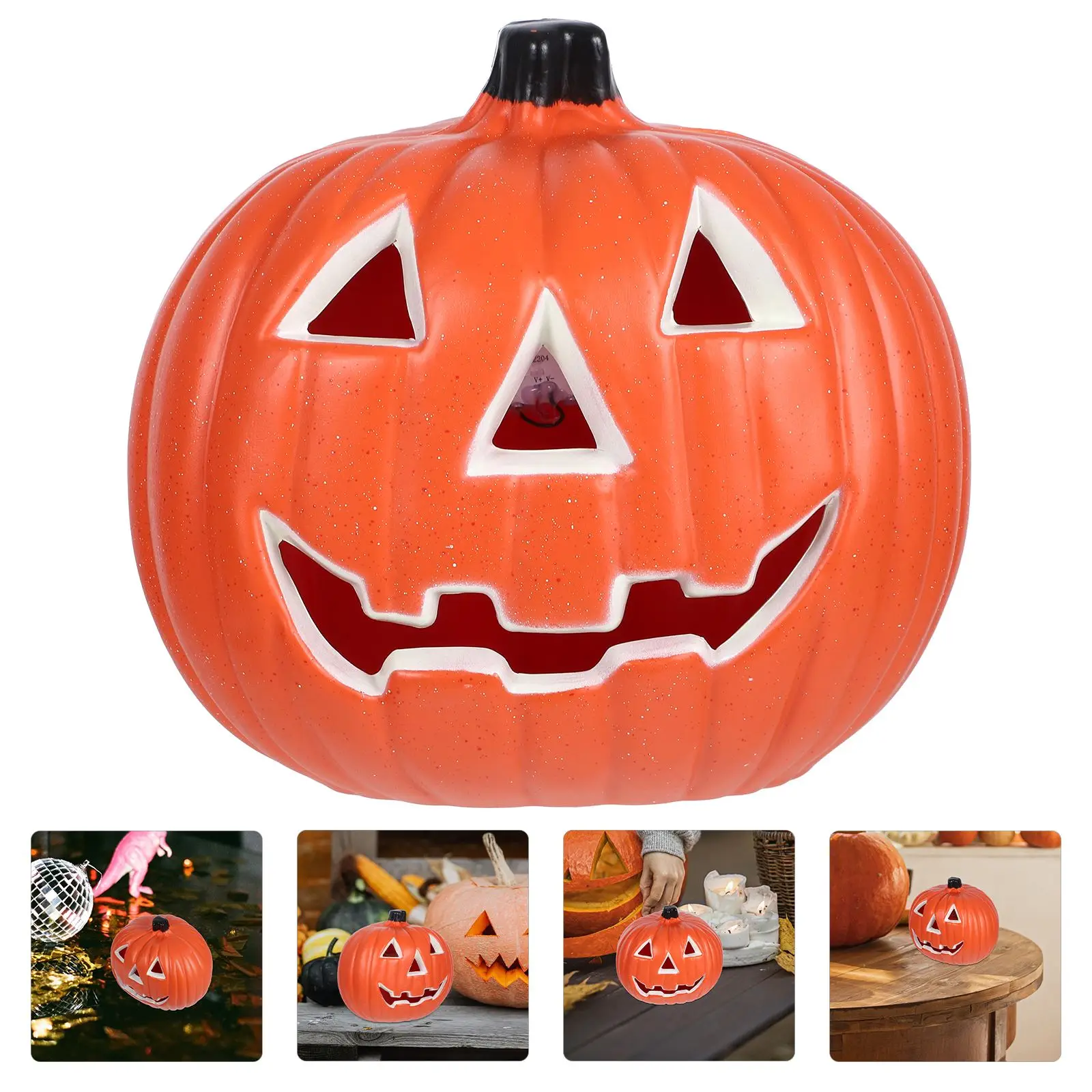 

Halloween LED Pumpkin Lantern, LED Light Lamp Lantern Home Props Bar, Halloween Decor LED Lantern Scene Layout Home Decoration