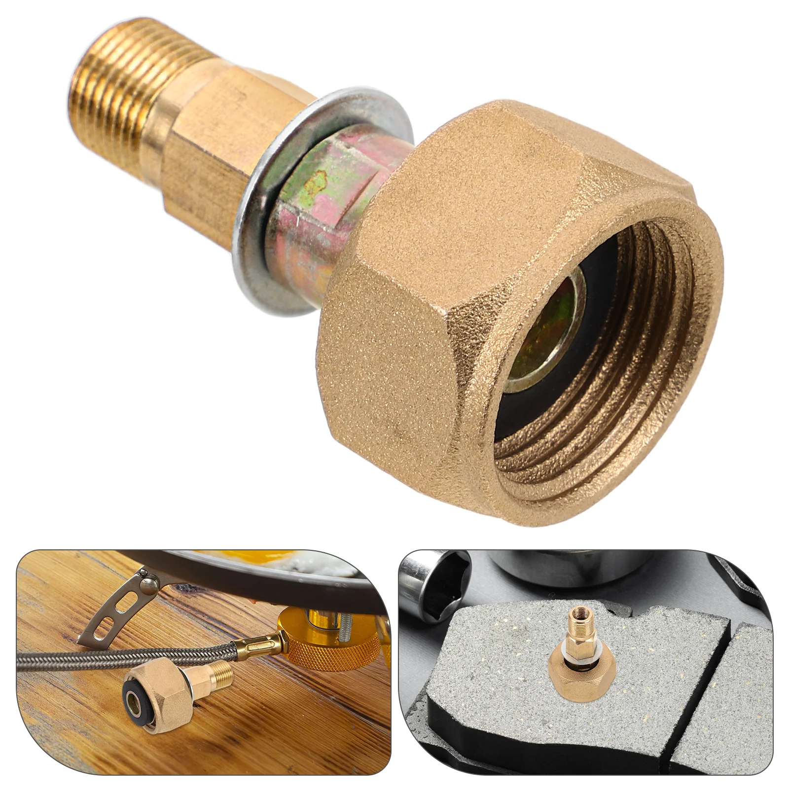 

1 шт. адаптер для газовой канистры для походной печи, прочная медь, устойчивый к высоким температурам, легкое подключение, портативный, для пешего туризма, барбекю