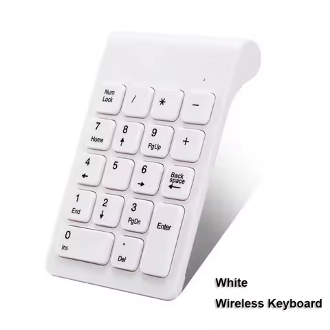 2.4G Portable Wireless USB 18 Keys Number Pad Numeric Keypad Digital Keyboard For Laptop PC Notebook Desktop