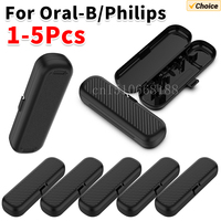 EVA Hard Case for Oral-B/Philips Electric Power Rechargeable Toothbrush Snap-On Design Travel Protective Carrying Storage Bag