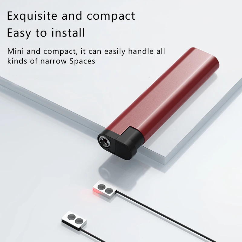 Ultra-thin micro optical fiber sensor flat photoelectric switch optical fiber sensor diffuse reflection beam