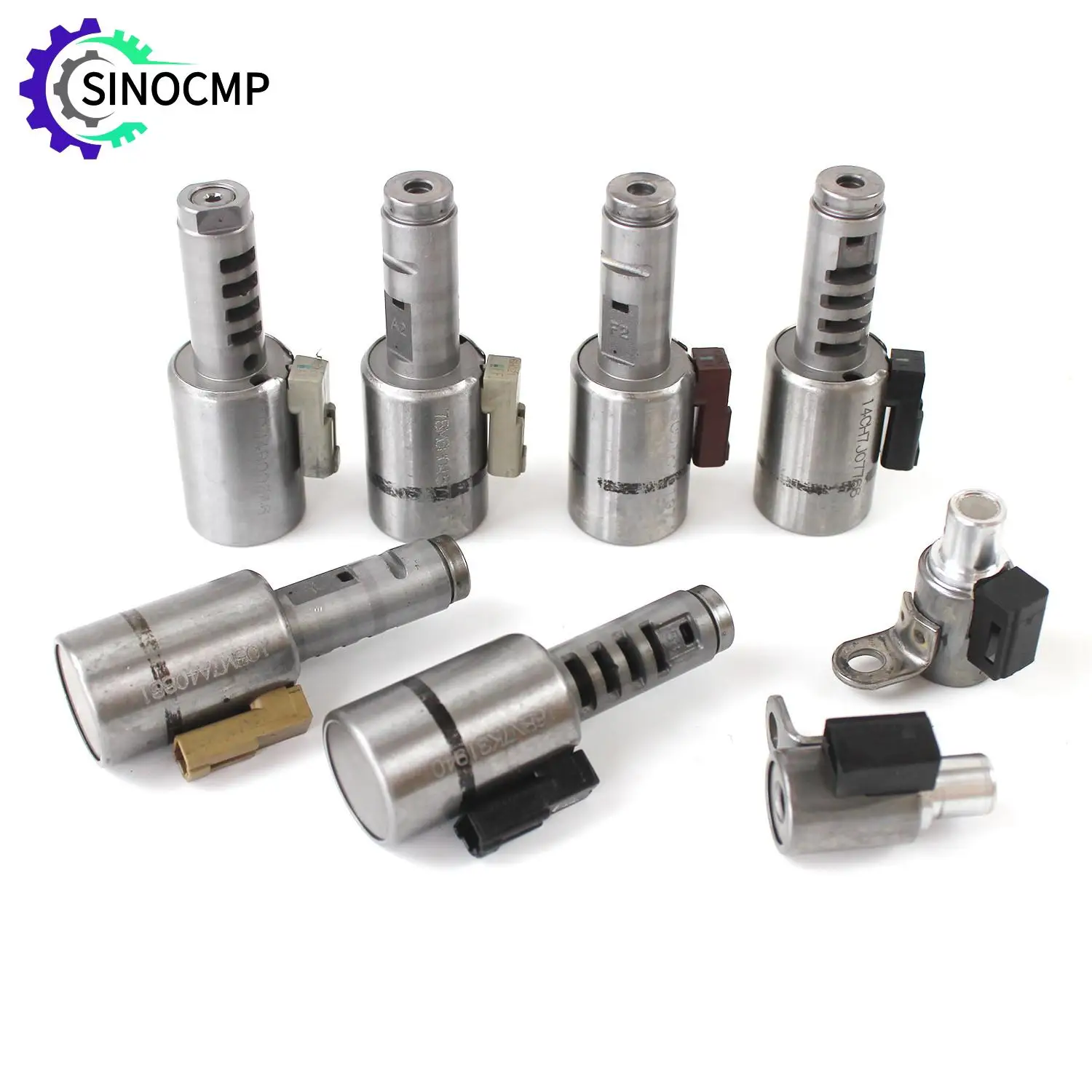 

SINOCMP 8pcs TF80-SC TF81-SC AF40-6 Transmission Solenoid for 2006-2011 Volvo XC90 C30 XC70 XC90 4.4L V8 ALFA ROMEO FIAT Lancia