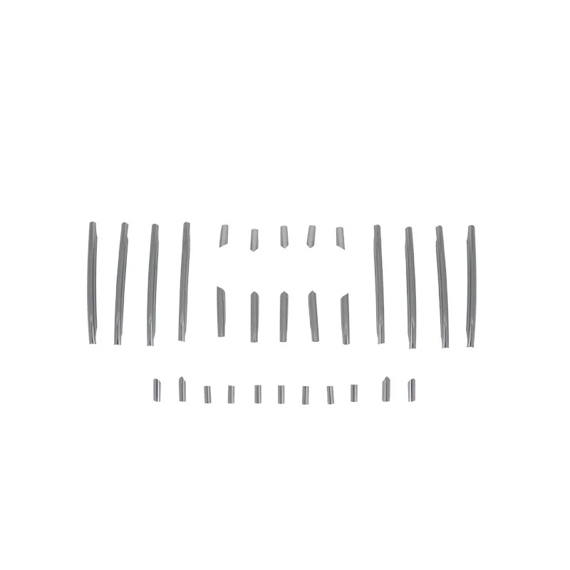 

Suitable for 13-15 models, Audi Q3 middle net, middle net trim, net frame, net to decorative strip