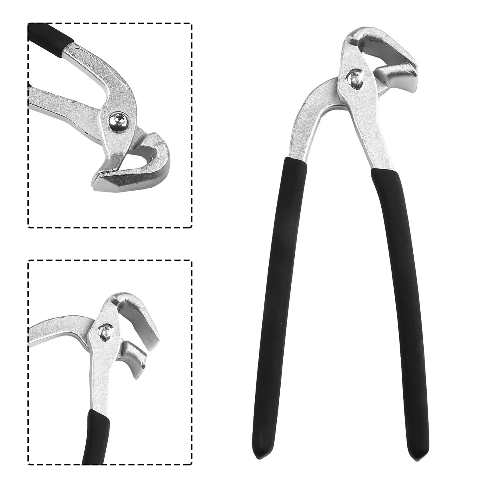 Car Fender Edge Repair Tool Paint-Free Dent Removal Kit Flat Hole Clamp Car Wheel Eyebrow Hole Clamp Dent Repair Tool