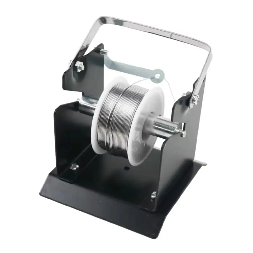 Tin Management Universal Solder Dispenser Rotating Shaft Metal Frame Welding Frame Cast Heat Resistant Durable