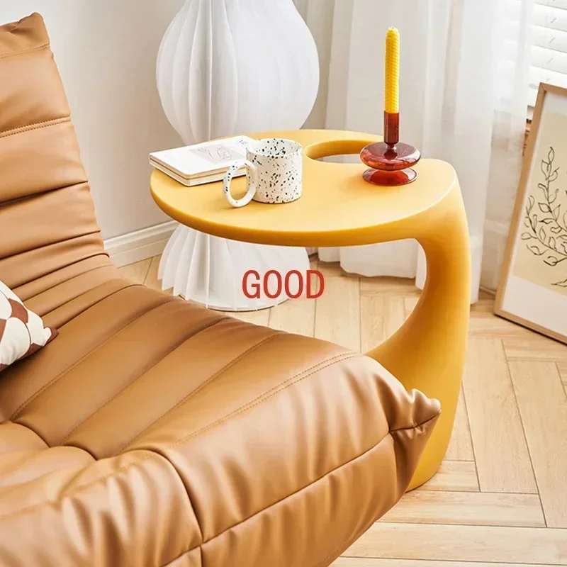 Joylove Nordic Small Side Table Simple Modern Corner Table Living Room Sofa Small Table Shaped Coffee