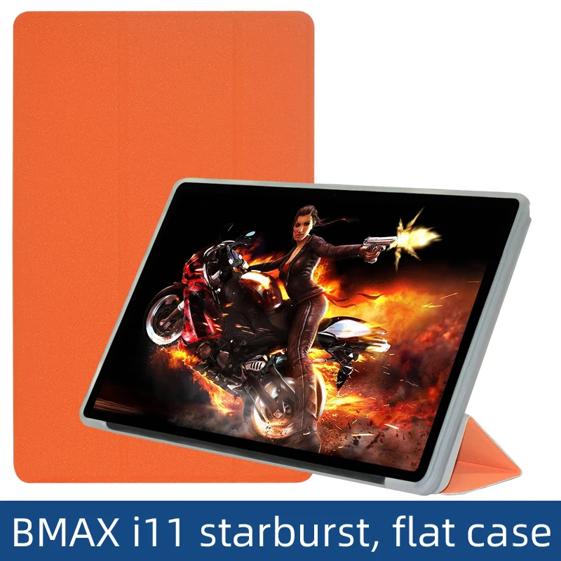 

Ultra Slim Folio PU Leather Cover For BMAX MaxPad I11 Plus Case 10.4" Tablet PC Tri-Folding Stand Funda with Soft TPU Back Shell