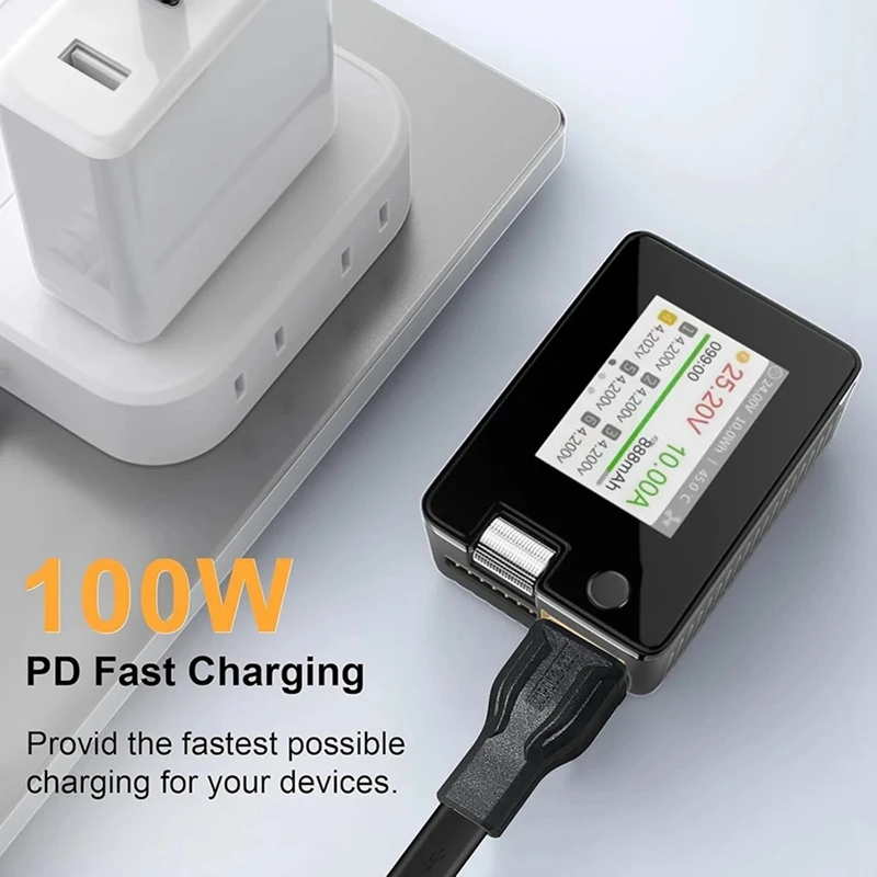 2 pces usb c para xt60 adaptador tipo-c para xt60 fêmea 100w 20v/5a conector de carregamento para modelo rc energia de armazenamento de energia