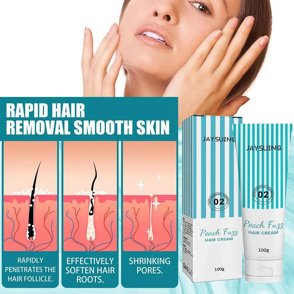 Lip Hair Removal Cream Special Hair Removal Cream For Men And Women's Lip Hair Removal Face Gentle Moustache Removal