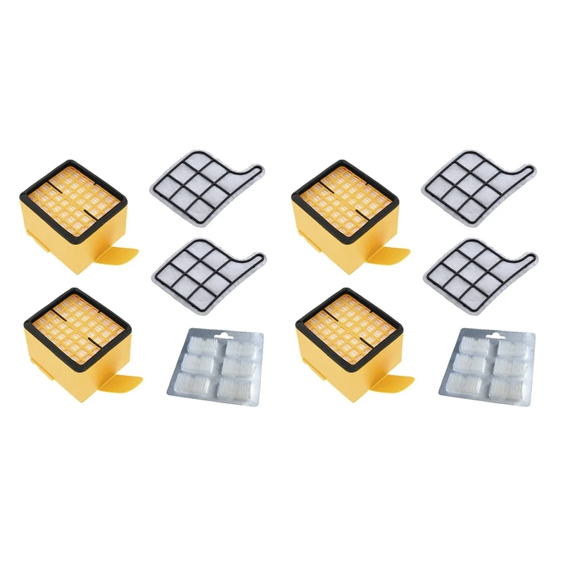 

Наборы Zubehoer для Vorwerk — Kobold 135/136 / VK136 — 4 гигиенических фильтра + 4 фильтра защиты двигателя + 12 ароматов