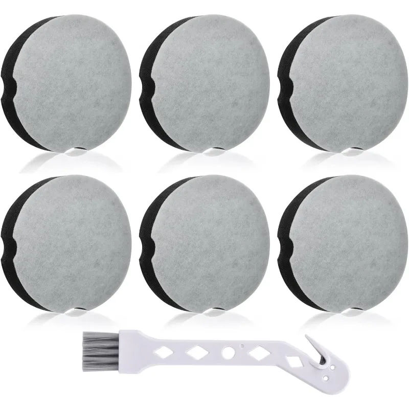 Filtro de repuesto para aspiradora Bissell Cleanview Compact Turbo 3508 3437F Upright 2112 1520 Bagless 2690, 6 unidades, 1604896