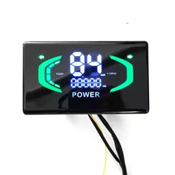 48V 60V 72V High Brightness Electric Bicycle Instrument Panel For  Lead-acid Battery E Bike LED Display Electric Bike Accessorie