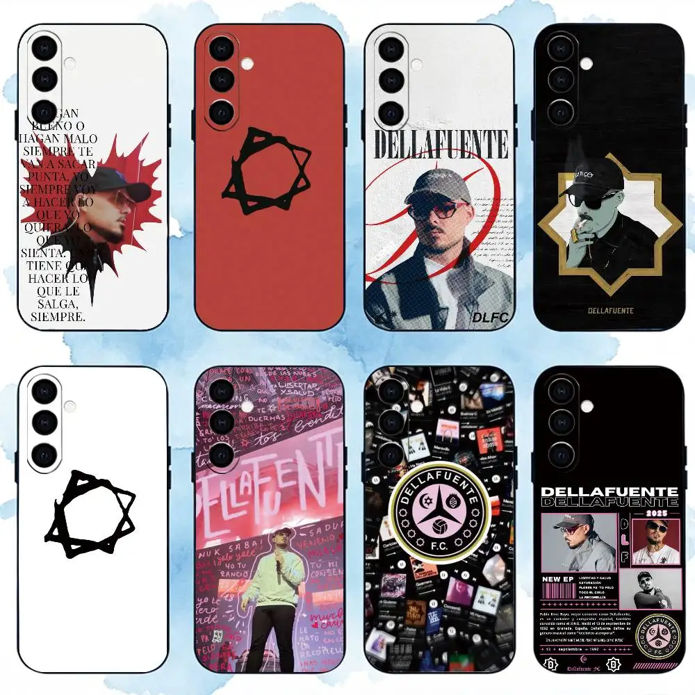 D-Dellafuente T-Torii Yama Gift Phone Case Black Silicone Soft For Samsung Galaxy A73,A72,A71,A70,A53,A52,