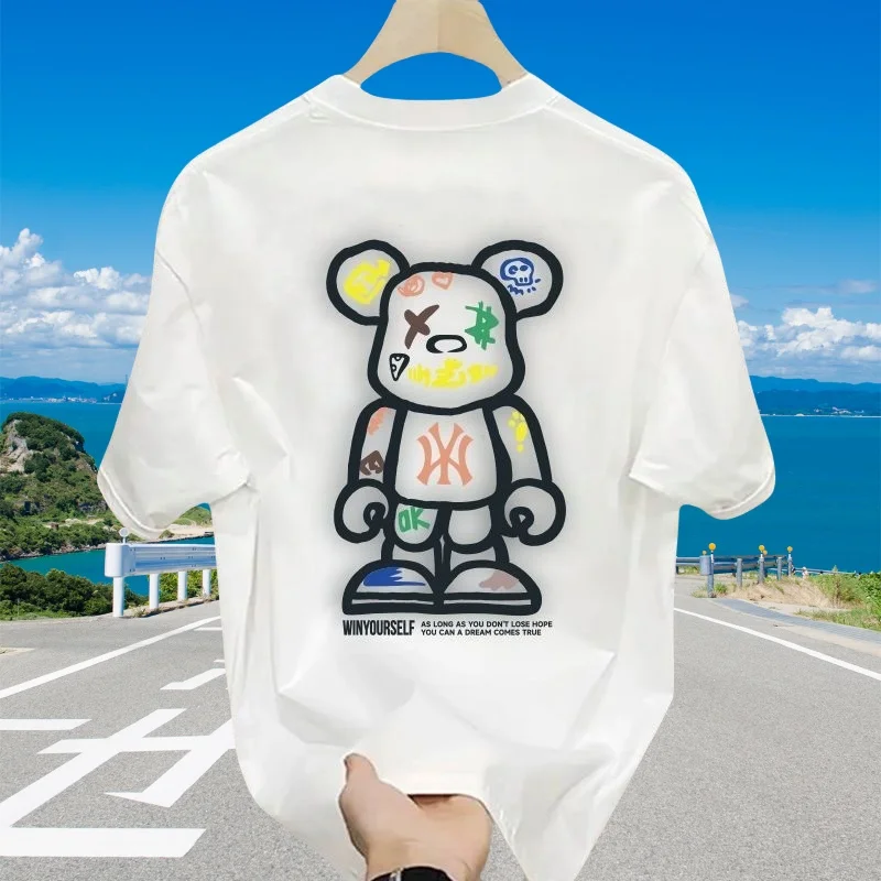 

2025 Plus Size Women's T-Shirt Oversized Comfortable Breathable Short Sleeve Top for Casual Wear Relaxing Shopping Soft Airy