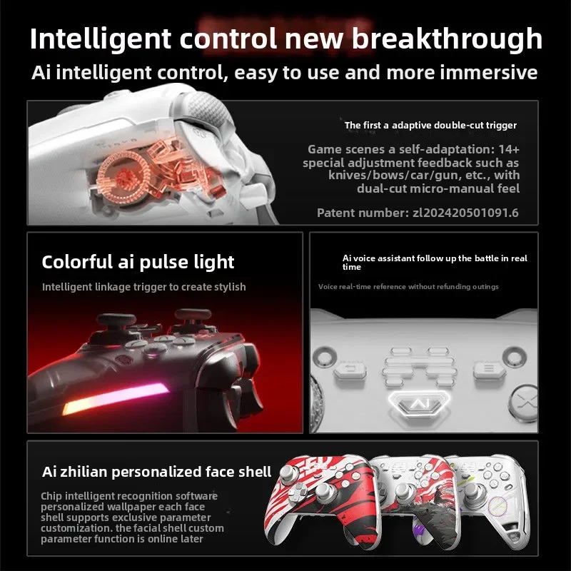 Kunpeng 70AI Intelligent Control Flagship Wireless Bluetooth Gamepad Late Ming Steam Double Horizon 5