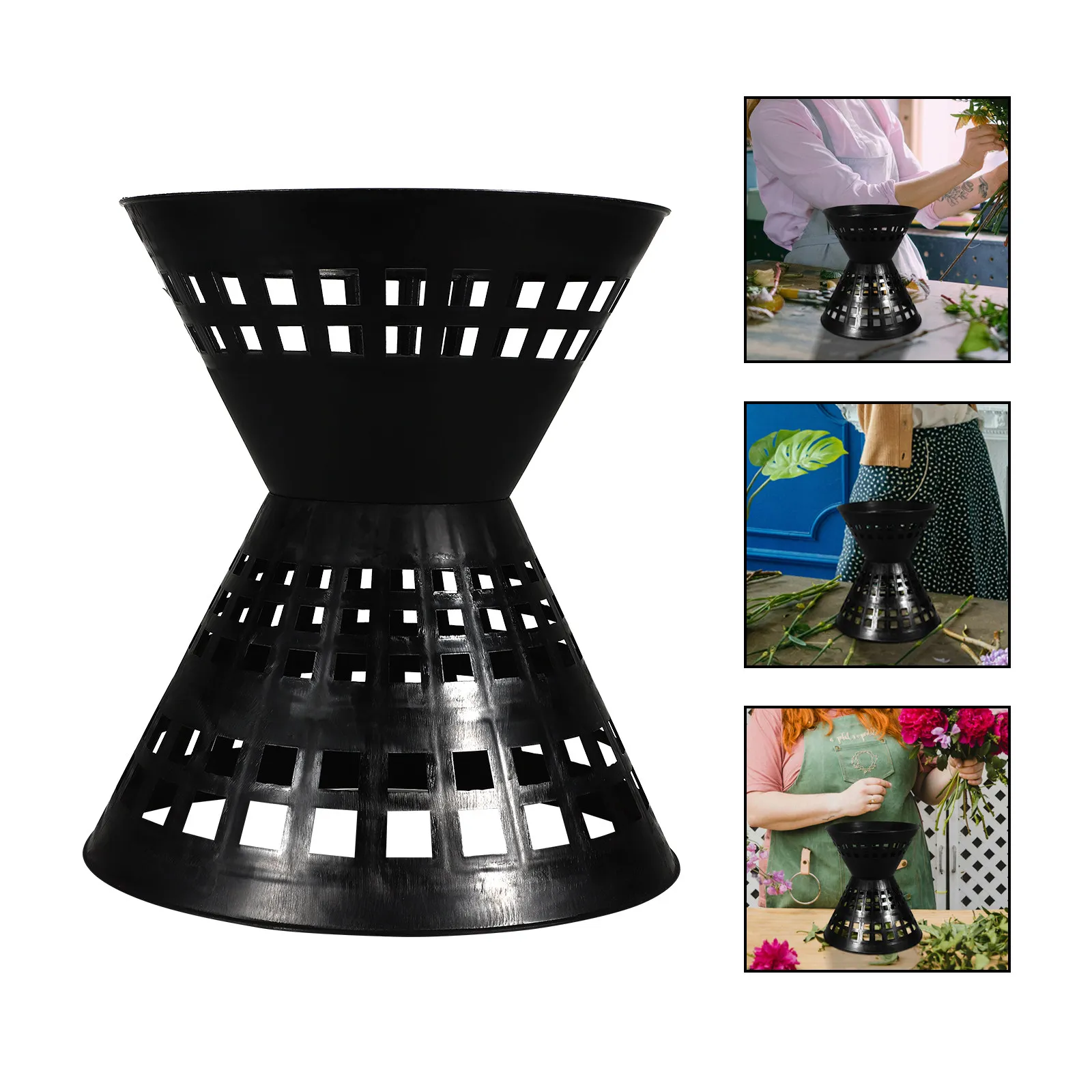 

Набор из 4 прочных оснований для фиксации цветов, толстые пластиковые вкладыши для букетов, для свадеб, вечеринок, мероприятий, флористических композиций, инструменты для цветочных магазинов