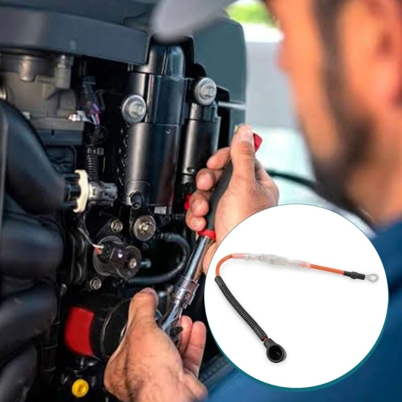 Engine Fuses Wire Harness Replacement 8M0057698 for 135HP 150HP and 2011 150HP Applications, Electrical Repair H9EE