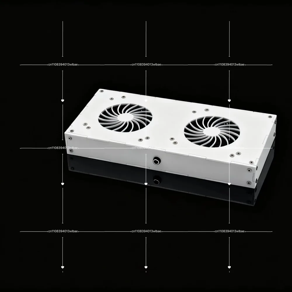 110V 220V Variable Speed Turbo Fan for Network Cabinet Amplifier Ventilation