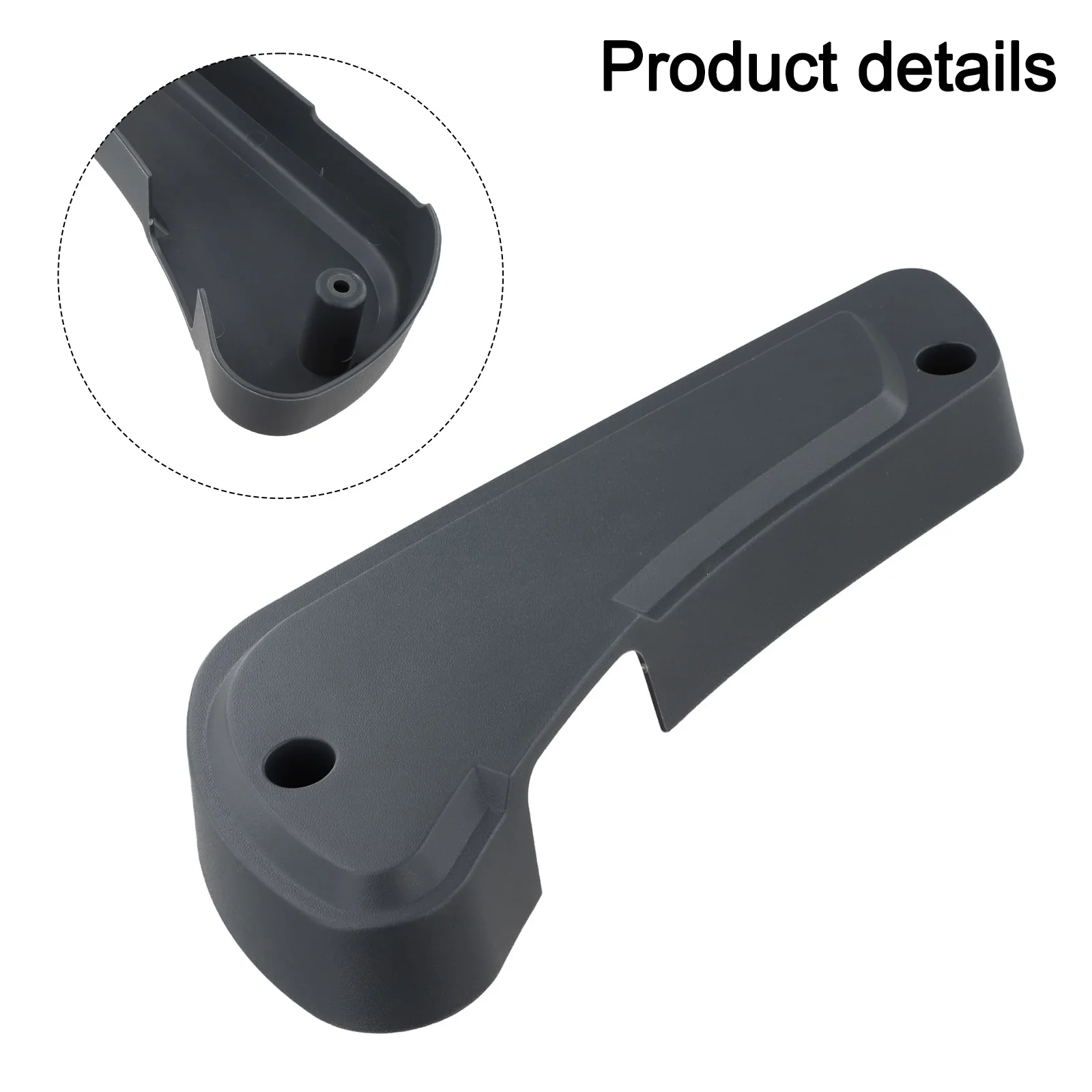 ABS Seat Cover Left Passenger Seat Panel Quick Installation Wear-resistant Material Non-deformed Design OEM Number 60911360