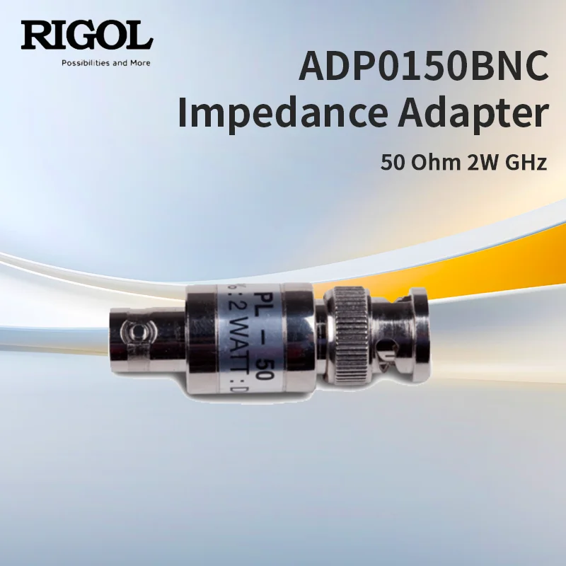 Rigol ADP0150BNC 50 Ohm 2W Terminator Adapter, 1 GHz, for Oscilloscopes & RF Applications