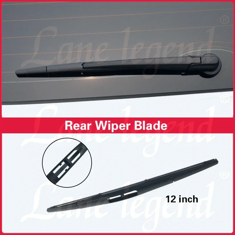 Limpador de carro 12 "lâmina de limpador traseiro para honda odyssey 2003 - 2023 pára-brisas escova da janela traseira (não modelo dos eua)