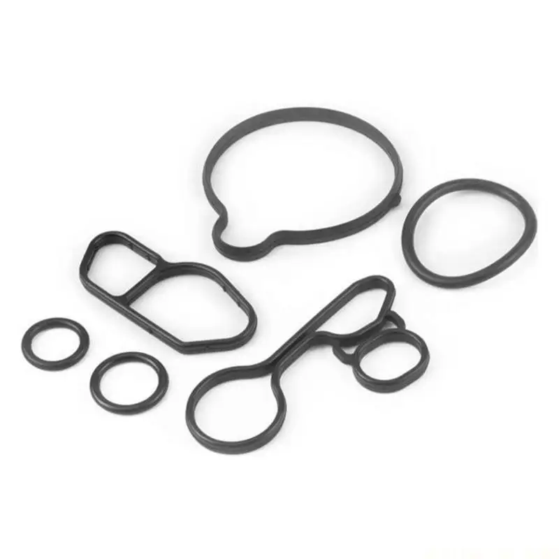 J0MA Direct Replacement Oil Coolers O Rings Sealing Gasket 55565385 Strong Rubber Engine Oil Coolers Gasket for 1.4T Engine