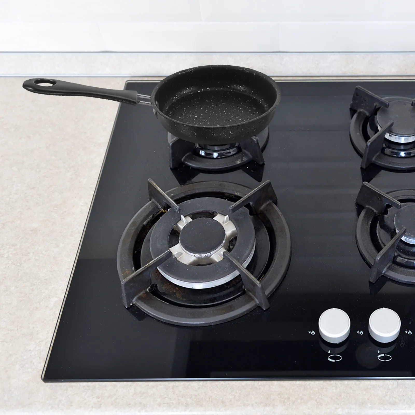 

Maifan Stone Nonstick Frying Pan Small Size For Eggs Steak Induction Cookers Compact Design Smoke Reduction Easy Cleaning Even