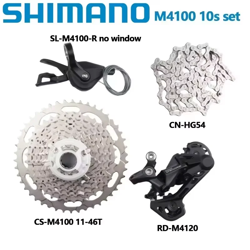 未使用 SHIMANO DEORE CS-M4100 RD-M4120-SGS S089de74f6152414f8c09c5ab3d822