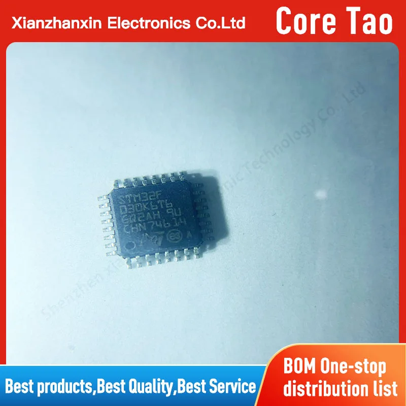 

1 ~ 5 шт./лот STM32F030K6T6 STM32F030 030K6T6 QFP-32 32-битные микроконтроллеры на складе