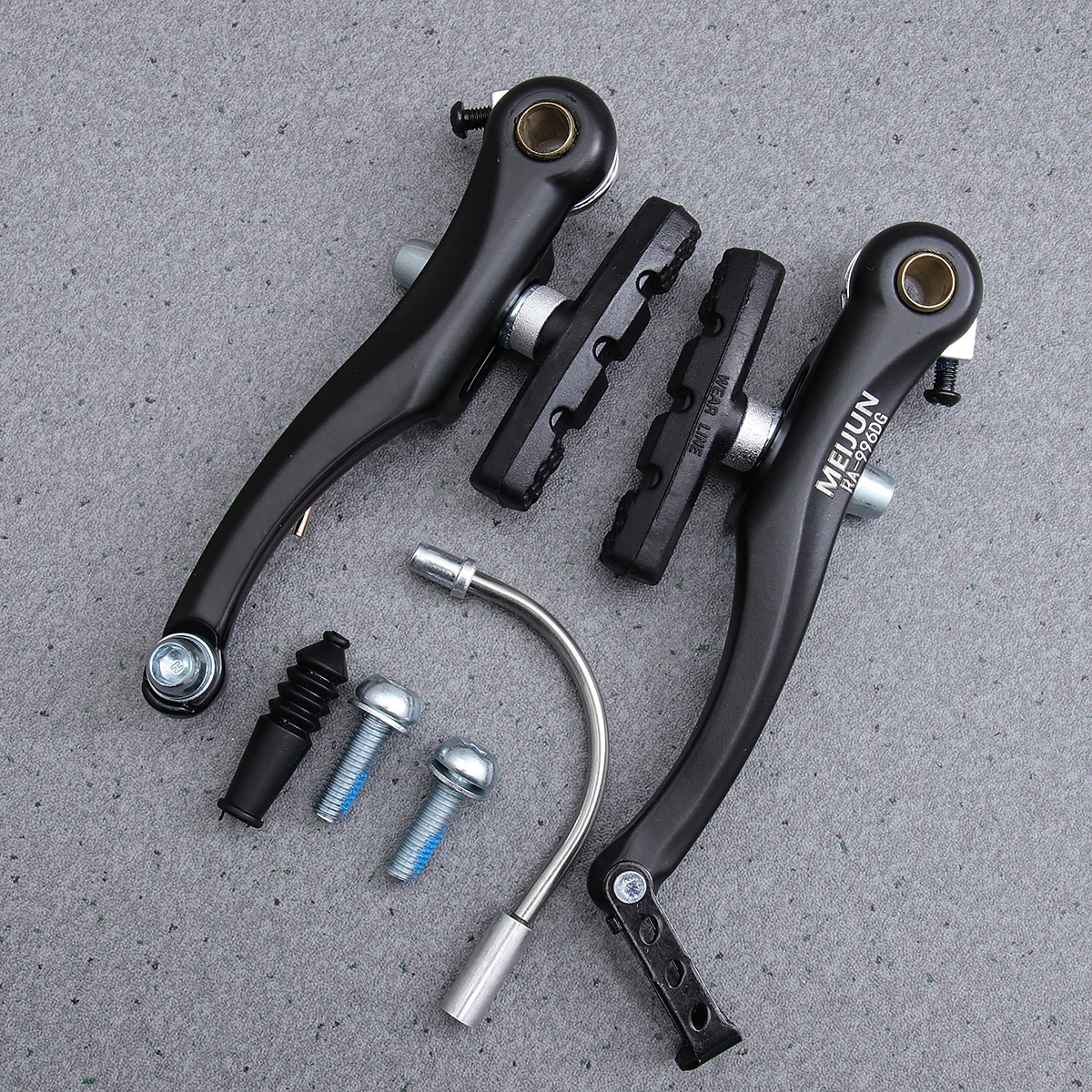 

Aluminum Alloy Pads for Mountain Bike Front Rear Wear Resistant Rubber Durable Shiny Texture High Hardness