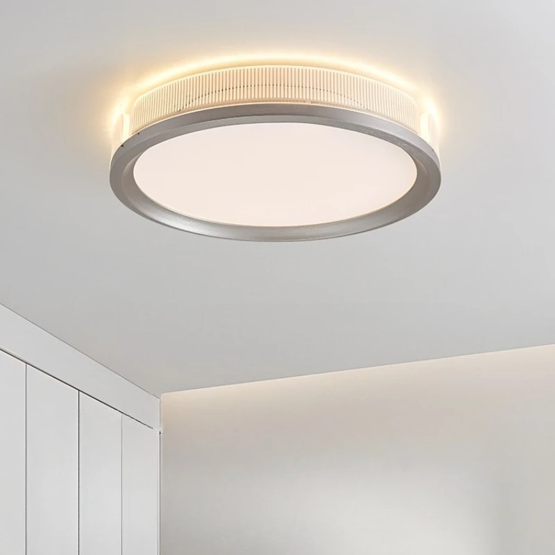 SANDYHA Modern Minimalist Circular LED Ceiling Light Energy Efficient Eye Protection Ideal for Bedroom Living Room Home Lighting