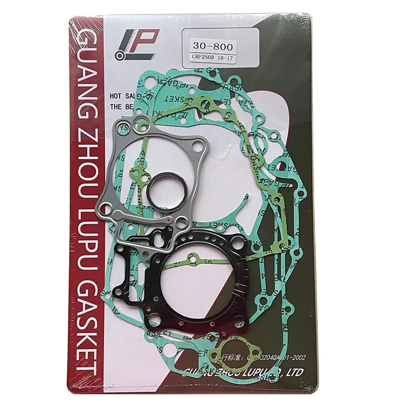 Motorcycle Full Engine Crankcase Cover Gasket Set For Honda CRF250 CRF250R 2010-2017