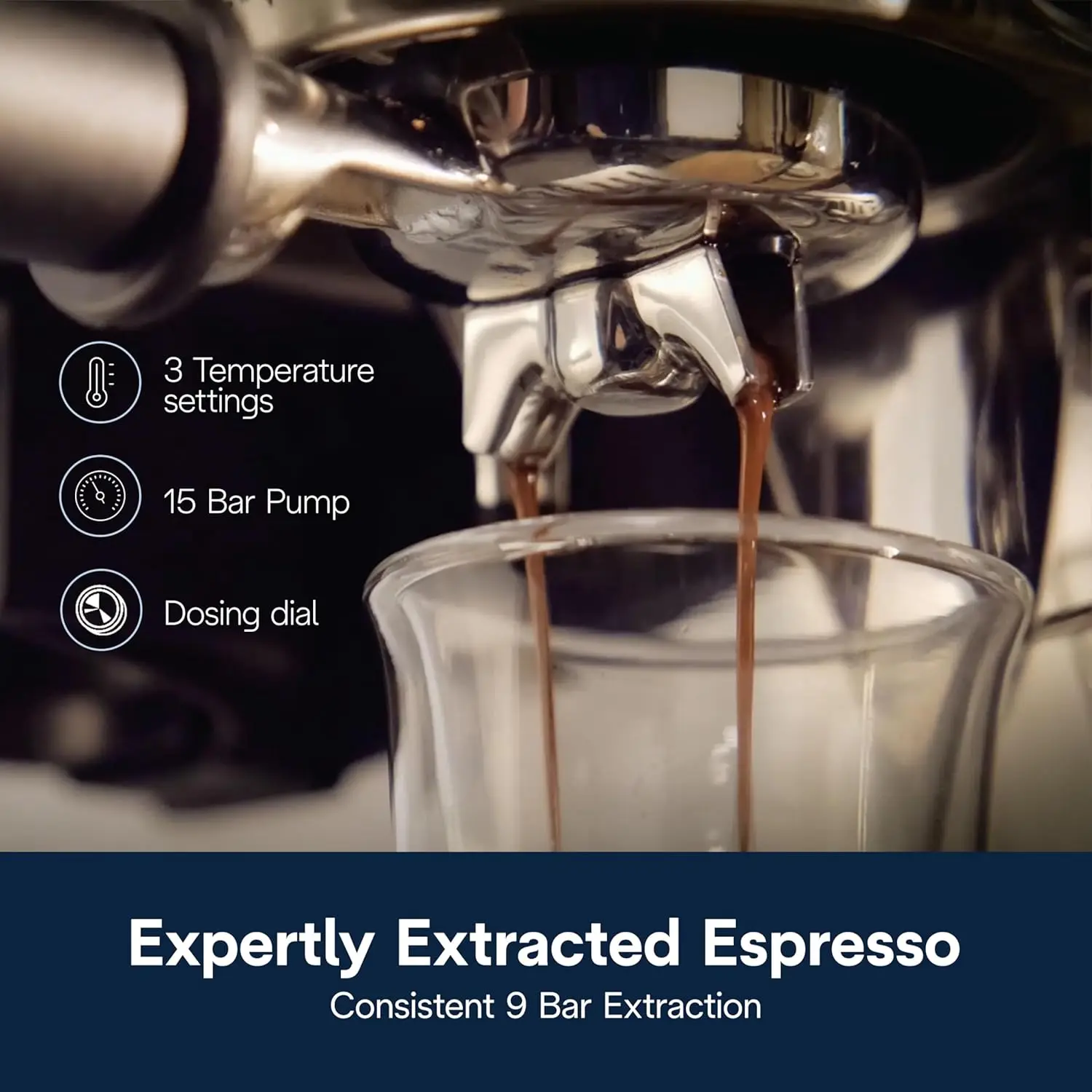 Mesin Espresso Specialista Arte Evo dengan Cold Brew Manual Milk Frother, Kit Barista untuk Latte cappucino