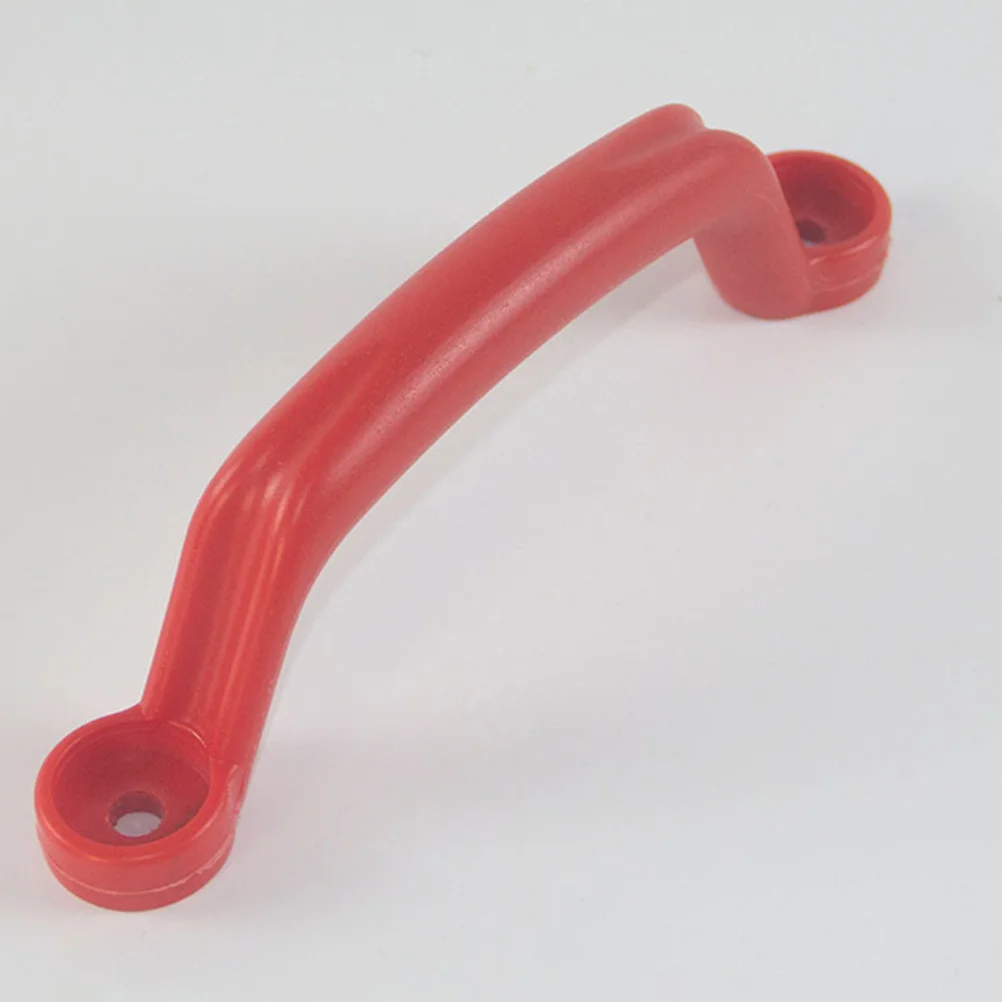 1 مجموعة دائم عدم الانزلاق مقبض بلاستيكي ملعب مقبض السلامة الاطفال سوينغ تسلق الإطار قبضة عدة سوينغ قبضة قضبان واقية