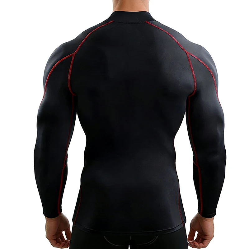 Men Running T shirt Quick Dry Bodybuilding Sport Shirt Long Sleeve Shirts Compression Top Fitness Tight Rashgard Gym T-Shirt Men image 3