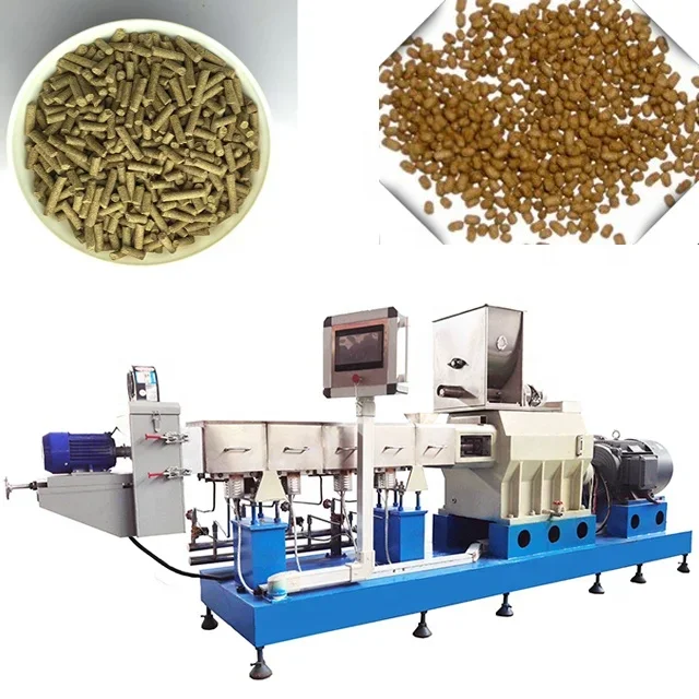 fish feed pellet machine price fish food extruder production line for fish feed making machine