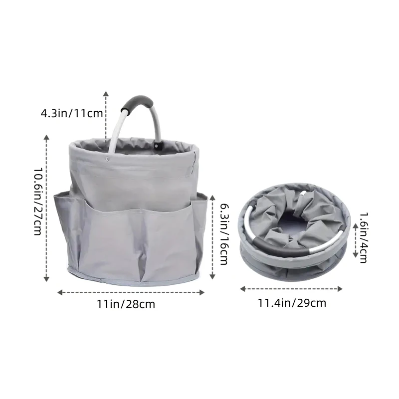 Многофункциональные сумки для инструментов из ткани Оксфорд, сумки для электриков, водонепроницаемые и износостойкие садовые сумки для хранения большой вместимости