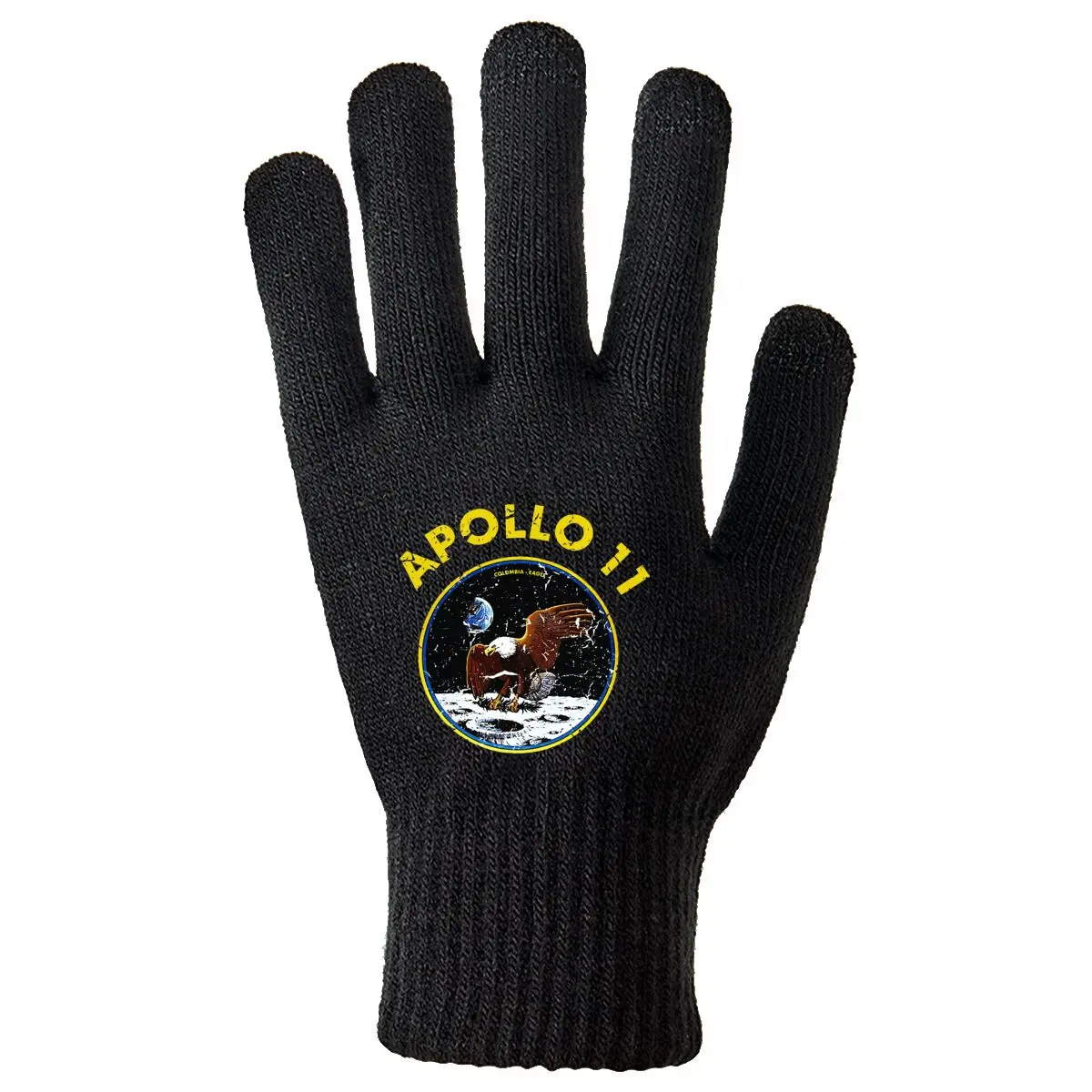 

Apollo 11, уличные морозостойкие перчатки с графическим рисунком, теплые противоскользящие перчатки для кемпинга
