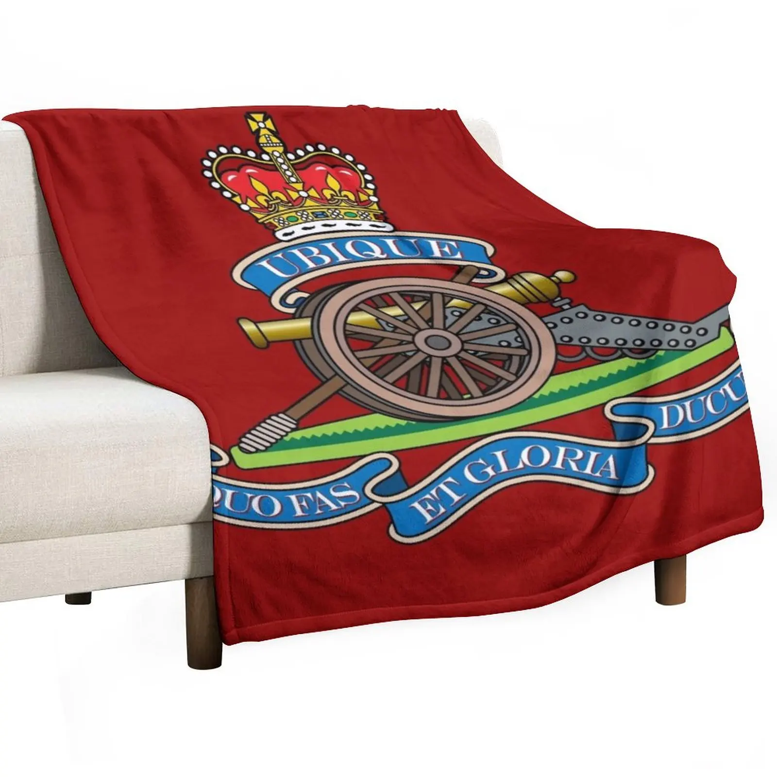 ROYAL REGIMENT OF ARTILLERY Throw Blanket decorative manga Vintage Blankets