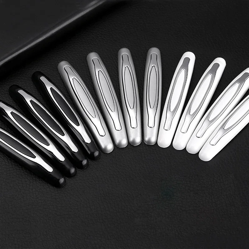 

1 Set Universal Car Door Anti-collision Strip SD-2157 ABS Black Gray White Door Scratch-resistant Decorative Strip Accessories