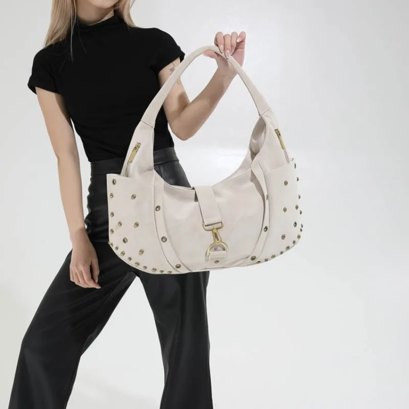 Vintage Fashionable Diaper Bag Solid Color Leather Shoulder Bag Luxury Designer Tote Large Capacity Best For Shopping