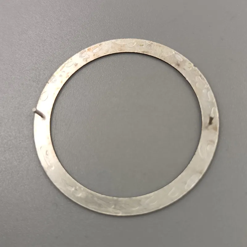 Fit For NH35 NH36 NH38 NH70 4R Movement 28.5mm Scale Dial Inner Chapter Ring Watch Dial Green Luminous Chapter Inner Bezel Ring