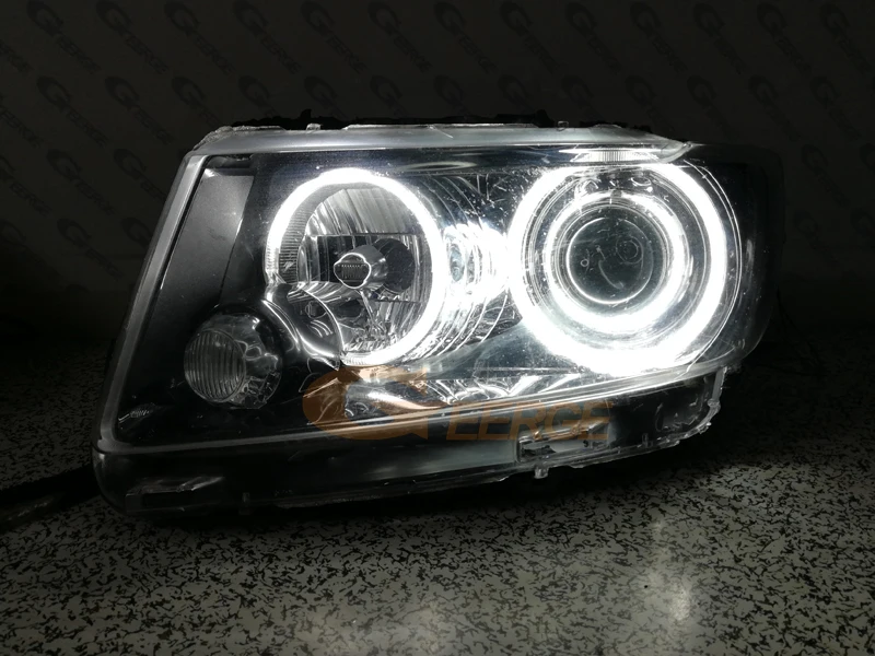 For JEEP GRAND CHEROKEE 2011 2012 2013 Excellent Ultra Bright CCFL Angel Eyes Halo Rings Kit Car Accessories