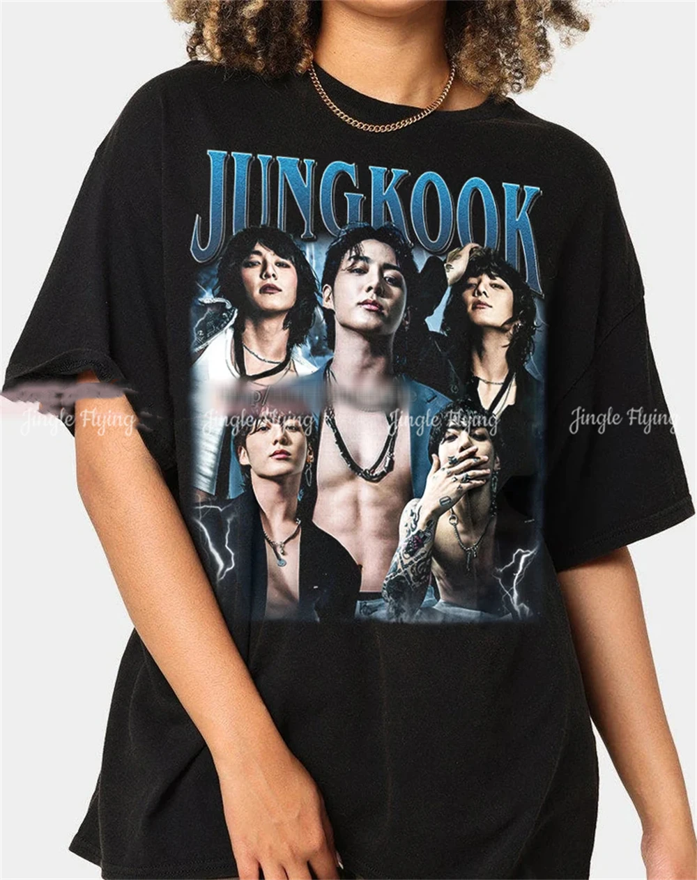 100% Cotton Limited Tee Jungkook Korean Pop Tshirt Vintage Unisex