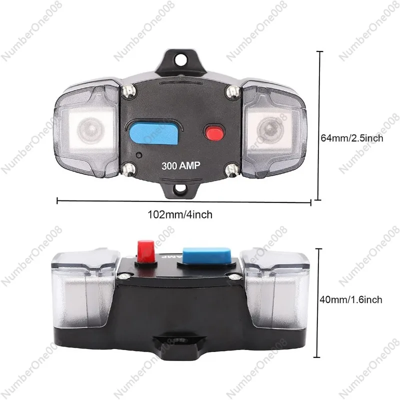 Self Recovery Circuit Breaker Vehicle Yacht Circuit Overload Protector, Automatic Short Circuit Switch 50A~300A