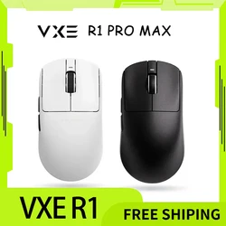 Mysz do gier Vgn Vxe Dragonfly R1 Pro Max Mysz Bluetooth Akumulatorowa mysz dla graczy Paw3395 Lekka, ergonomiczna mysz bezprzewodowa Esport